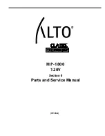 Preview for 23 page of Clarke Alto MP-1800 Operator'S Manual