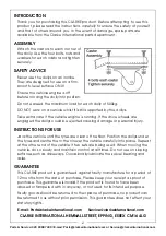 Preview for 2 page of Clarke AWD1 User Instructions