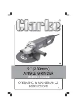 Clarke CAG232 Operating & Maintenance Instructions preview