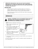 Preview for 8 page of Clarke CAT123 Operation & Maintenance Instructions Manual