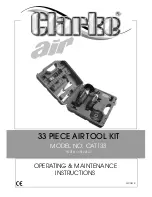 Preview for 1 page of Clarke CAT127 Operating & Maintenance Instructions