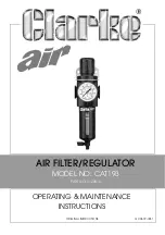 Preview for 1 page of Clarke CAT193 Operating & Maintenance Instructions