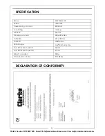 Preview for 11 page of Clarke CDS300B Operating Instructions Manual