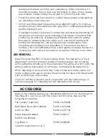 Preview for 19 page of Clarke CHELSEA 6909895 User Manual