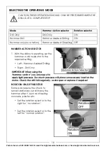 Preview for 10 page of Clarke Contractor CON1500RDV Operation & Maintenance Instructions Manual