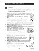 Preview for 3 page of Clarke Contractor CON24 Operating & Maintenance Instructions