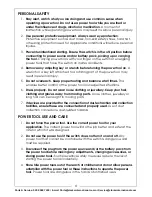 Preview for 4 page of Clarke CP254 Operation & Maintenance Instructions Manual