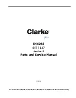 Preview for 27 page of Clarke Encore l17 Operator'S Manual