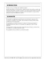 Preview for 2 page of Clarke FG3005 Operation & Maintenance Instructions Manual