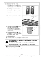 Preview for 10 page of Clarke FG3005 Operation & Maintenance Instructions Manual