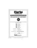 Preview for 18 page of Clarke Log Buster 3 Operation & Maintenance Instructions Manual