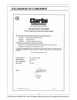 Preview for 23 page of Clarke LOGBUSTER V6 Operation & Maintenance Instructions Manual