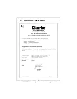 Preview for 15 page of Clarke Metalworker CBG6250L Operation & Maintenance Instructions Manual