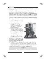 Preview for 22 page of Clarke MetalWorker CL300M Operating & Maintenance Instructions