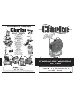 Clarke PIONEER 210 OF Operation & Maintenance Instructions Manual preview