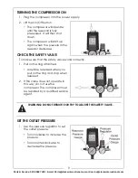 Preview for 9 page of Clarke RACER 9/100P Operation & Maintenance Instructions Manual