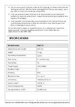 Preview for 5 page of Clarke SAM170 Assembly & Operating Instructions