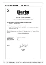 Preview for 7 page of Clarke Strong-Arm CFT5 Installation, Operation & Maintenance Instructions Manual