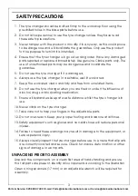 Preview for 3 page of Clarke Strong-Arm CMTC1 Assembly & User Instructions