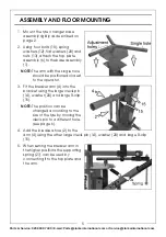 Preview for 5 page of Clarke Strong-Arm CMTC1 Assembly & User Instructions