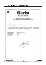 Preview for 7 page of Clarke Strong-Arm CTJ1500QULP Operating & Maintenance Instructions