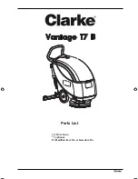 Preview for 75 page of Clarke Vantage 17 B Instructions For Use Manual