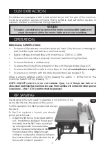 Preview for 9 page of Clarke WOODWORKER CTS800B Operating & Maintenance Instructions