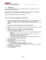 Preview for 22 page of Clary Corporation SP2000SN User & Service Manual