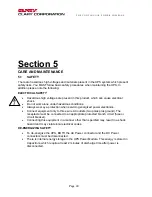 Preview for 40 page of Clary Corporation SP2000SN User & Service Manual