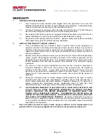 Preview for 44 page of Clary Corporation SP2000SN User & Service Manual