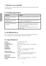 Preview for 20 page of Clas Ohlson 18-2843 Instruction Manual