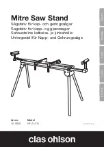 Preview for 1 page of Clas Ohlson 30-9688 Instruction Manual