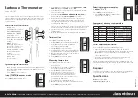 Preview for 1 page of Clas Ohlson 32-1037 User Manual