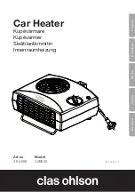 Preview for 1 page of Clas Ohlson 32B005 Instruction Manual