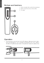 Preview for 4 page of Clas Ohlson 34-3023 Instruction Manual