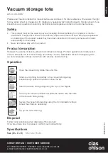 Clas Ohlson 34-9487 Quick Start Manual preview