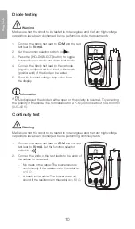 Preview for 10 page of Clas Ohlson 36-7745 Instruction Manual