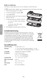 Preview for 36 page of Clas Ohlson 36-7745 Instruction Manual