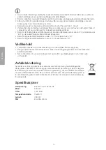 Preview for 18 page of Clas Ohlson 36-8120 Manual