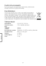 Preview for 22 page of Clas Ohlson 36-8320 Manual