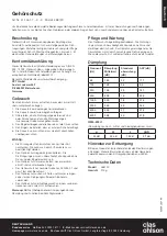 Preview for 5 page of Clas Ohlson 48812X Manual