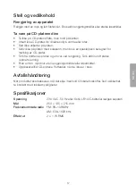 Preview for 17 page of Clas Ohlson CD-727 Manual