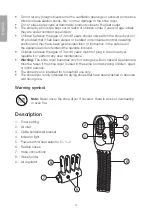 Preview for 4 page of Clas Ohlson CH-2006G Manual