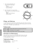 Preview for 22 page of Clas Ohlson CH-2006G Manual