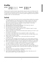 Preview for 3 page of Clas Ohlson Coline KE-7465-A Instruction Manual