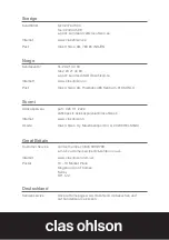 Preview for 28 page of Clas Ohlson CP-CY3601EP-4 User Manual