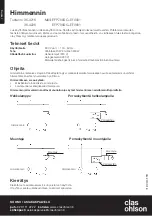 Preview for 4 page of Clas Ohlson EFP700DC+EFV001 Manual