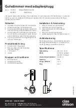 Preview for 2 page of Clas Ohlson EMD300A-UK Quick Start Manual