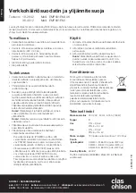 Preview for 4 page of Clas Ohlson EMP601EMI-UK Operating Instructions