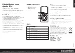 Preview for 4 page of Clas Ohlson EMT446/MD Instruction Manual